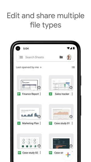 谷歌表格app 安卓版v1.24.452.01.90